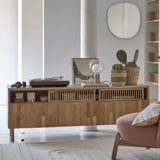 La Redoute Interieurs TV-meubel van eikenhout en fineer, Bilbao