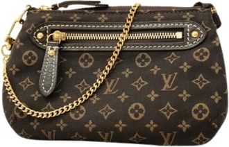 Louis Vuitton Pre-owned Clutches, female, Brown, Size: ONE SIZE Pre-owned Clutch