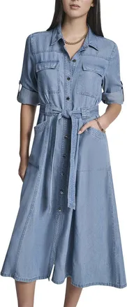 DKNY Dkny Roll Tab Cargo Dress