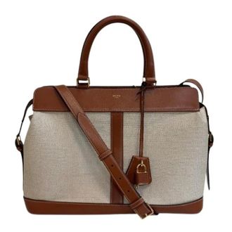Celine Pre-owned Handbags, female, Beige, Size: ONE SIZE Pre-owned Vintage Shoulder Bag
