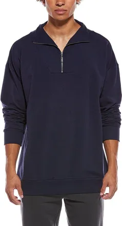 Hanro Hanro French Terry 1/4-Zip Sweatshirt