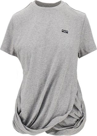 Loewe Jersey draped T-shirt Woman S
