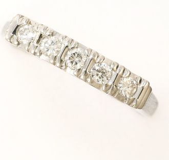 C&A Platinum Platinum Band Ring (Pre-Owned)