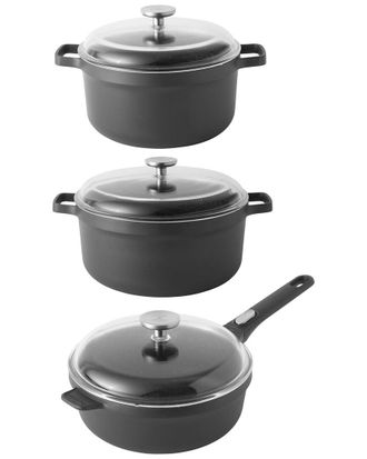 Berghoff Berghoff Gem Non Stick Cast Alum 6Pc Simmer Set