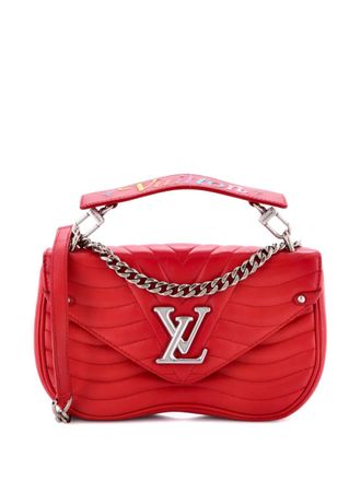Louis Vuitton New Wave Chain Bag Quilted Leather MM crossbody bag - Rosso