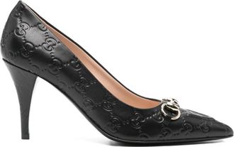 Gucci Pumps met Horsebit - Dames - Pumps - Zwart - 41 EU - Leer - Schoenen