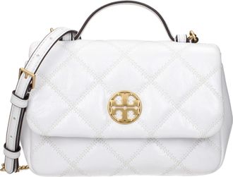 Tory Burch White Leather Womens Handbag