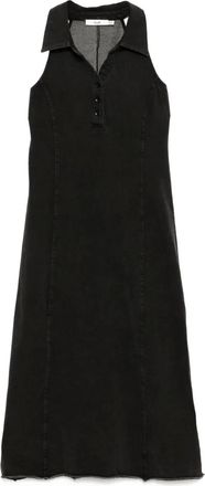 B+ab Abito midi smanicato - Grigio