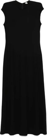 Toteme Abito lungo in jersey - Nero