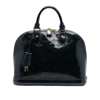 Louis Vuitton Pre-owned Handbags, female, Blue, Size: ONE SIZE Pre-owned Alma PM