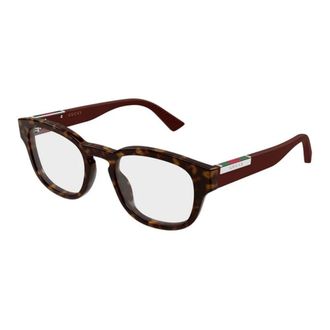 Gucci Optical Frame - Heren - Brillen - Bruin - 50 MM - Accessoires