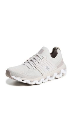 On Womens Cloudswift 3 Sneakers, Pearl/Fog, 8 UK