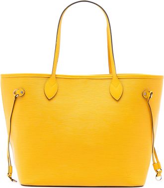 Louis Vuitton Pre-owned Womens Epi Neverfull Mm - Gold Leather - One Size