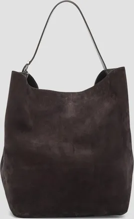 Toteme Belted Tote Bag in Suede