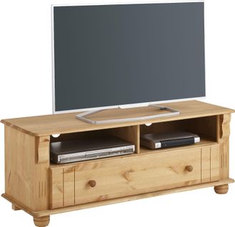 HOME AFFAIRE TV-Board »Adele« Breite 120 cm, mit Schublade, aus massiver Kiefer, FSC