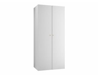 Mirjan24 Mobilier1 - Armario Hartford 395, Blanco, 186x74x44cm, Puertas De Armario: Con Bisagras, N&uacute;mero De Estantes: 0