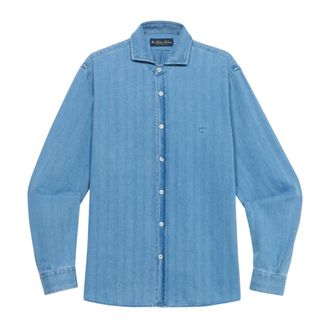 Brooks Brothers Hombre, Camisas, Azul, Talla: XL