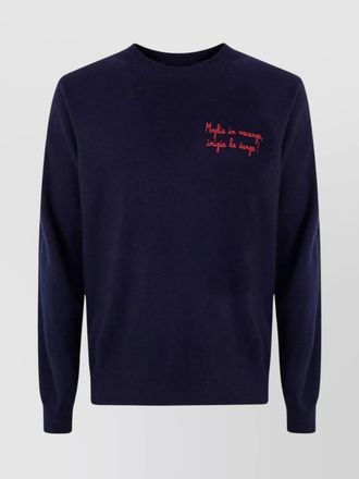MC2 Saint Barth crew neck sweatshirt featuring long sleeves