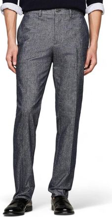 Tommy Hilfiger Straight Broeken - Heren - Straight fit broeken - Blauw - W34 - Katoen - Broeken