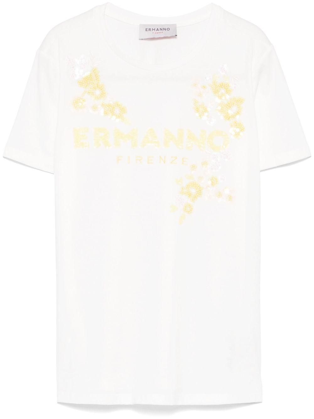 Tシャツ・カットソー ERMANNO SCERVINO Printed viscose shirt Printed SCERVINO ERMANNO Tシャツ・カットソー viscose shirt
