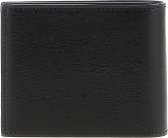 Fendi Calfskin Leather Wallet - Black