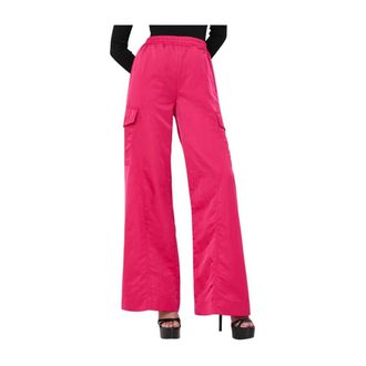 Pinko Pocoyo Wide Pantaloni - - Trousers - Donna - Rosa - M