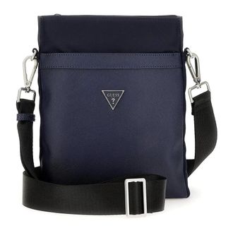 Guess Messenger Bags, male, Blue, Size: ONE SIZE Messenger Bag