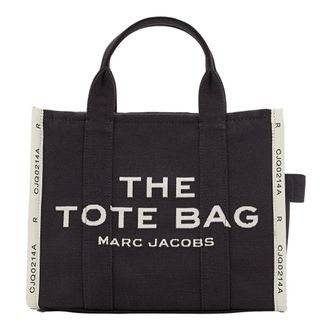 Marc Jacobs Tote Bags, female, Black, Size: ONE SIZE The Jacquard Medium Tote Bag