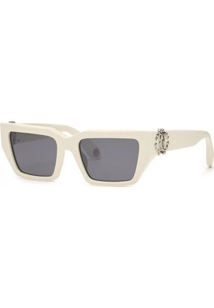 Roberto Cavalli Womens SRC016M55847X SRC016M 55 847X Sunglasses - White - One Size