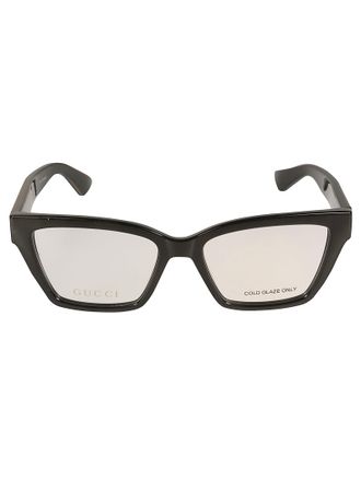 Gucci Logo Lens Square Frame