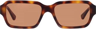 Gucci Brown Rectangular Mens Sunglasses GG1887S 004 54
