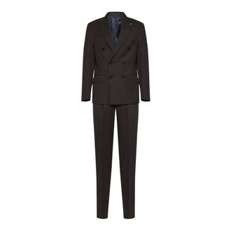 D4.0 Completo doppiopetto - - Suits - Uomo - Marrone - M