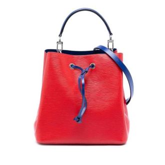 Louis Vuitton Pre-owned Bucket Bags, female, Red, Size: ONE SIZE Pre-owned NeoNoe Bucket Bag