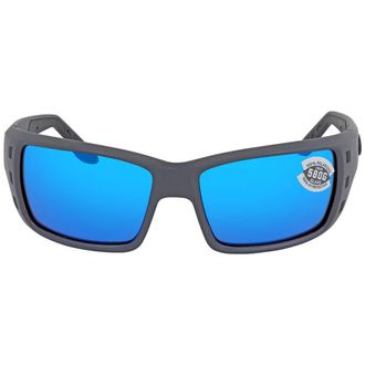 Costa PERMIT Blue Mirror Polarized Glass Mens Sunglasses PT 98 OBMGLP 62