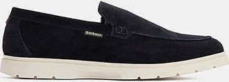 Barbour Carty Suede Loafer - Navy