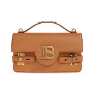 Balmain Handbags, female, Brown, Size: ONE SIZE Handbag B-Buzz 24