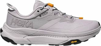 Hoka One One Womens Transport Gtx Shoe In Ash Grey/ash Grey