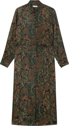 Brooks Brothers Vestido Camisero Maxi Paisley - Dresses - Mujer - Multicolor - M