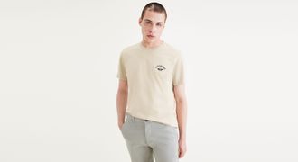 Dockers Logo Tee, Slim Fit