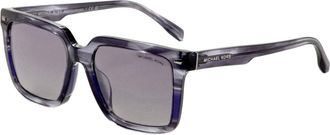 Michael Kors Womens 55 mm Blue Sunglasses