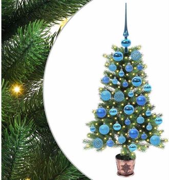 vidaXL &Aacute;rbol De Navidad Con 150 Led Con Soporte Verde 90 Cm Pe Vidaxl
