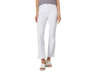 Paige Claudine in Lived In Crisp White Surfside Womens Jeans Lived In Crisp White Surfside : 24 28, Cotton/Denim/Elastane