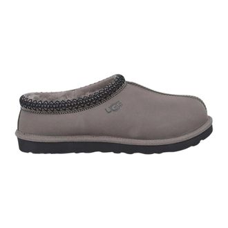 UGG Tasman II Nubuck Slipper - Heren - Pantoffels - Grijs - 42 EU - Wol - Schoenen