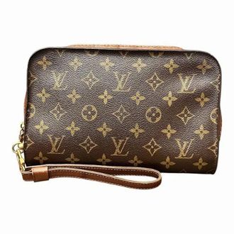 Louis Vuitton Pre-owned Orsay Monogram Clutch Bag - unisex - Louis Vuitton Vintage - Vintage Clutches - Brown - ONE SIZE - Pre-owned