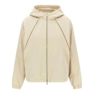 PESERICO Punto Luce Windbreaker - female - Peserico - Light Jackets - Beige - XL - Jackets