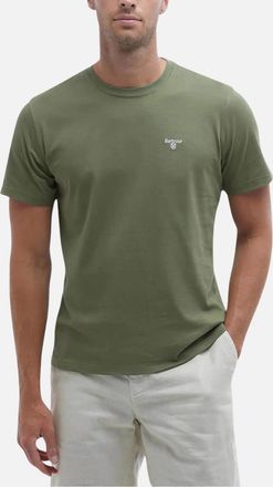 Barbour Mens Barbour Mens Essential Sports New T-Shirt - Green - Size: 38