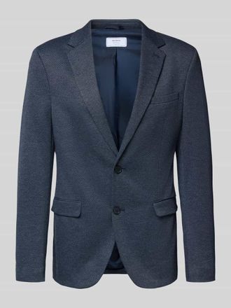 Mc Neal Sakko mit Brustleistentasche und Pattentaschen in Blau, Gr&ouml;&szlig;e 50