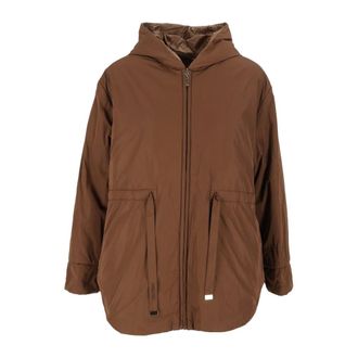 Max Mara Chaqueta corta acolchada Charme - Jackets - Mujer - Marr&oacute;n - S