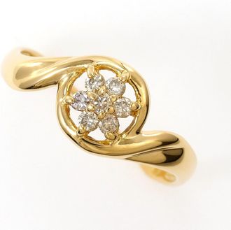 C&A Yellow Gold Yellow Gold (18K) Band Ring (Pre-Owned)