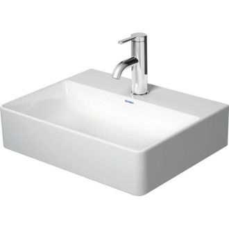 Duravit Duravit - Lavabo Durasquare Con Enjuague Manual, 45x35cm, 1 Agujero